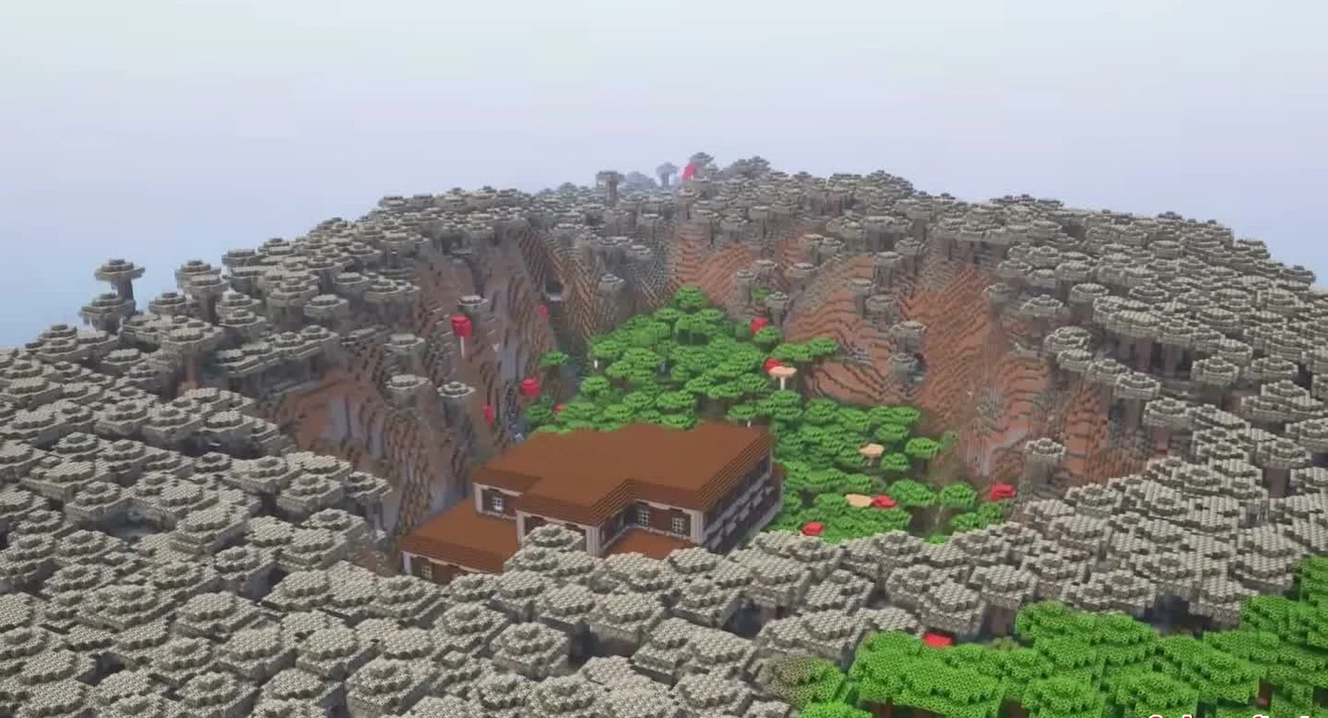Minecraft seed 6942697289088291 — скриншот 1