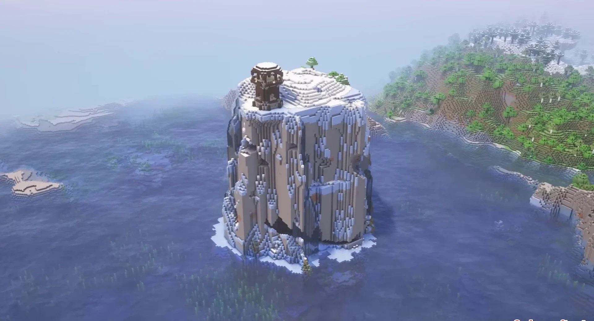 Minecraft seed 6942699547682601528 — скриншот 1
