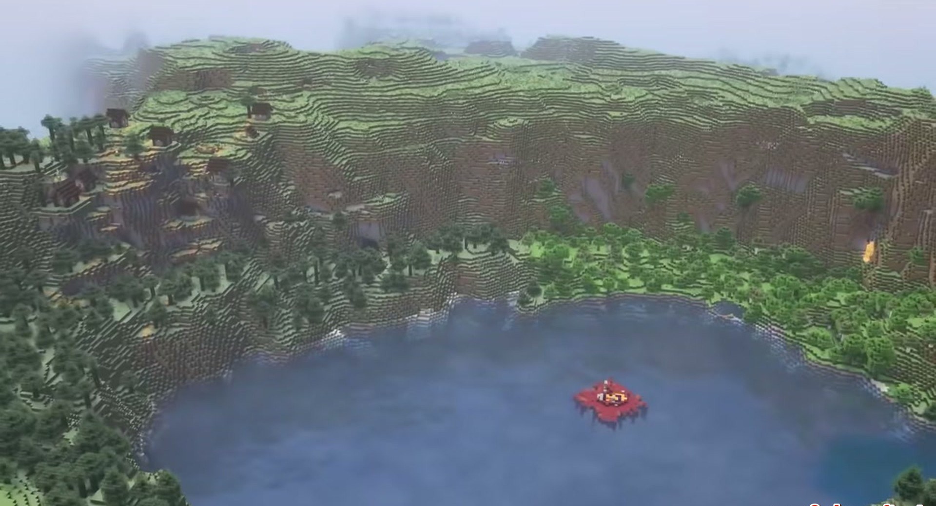 Minecraft seed 69427205618570182 — скриншот 1