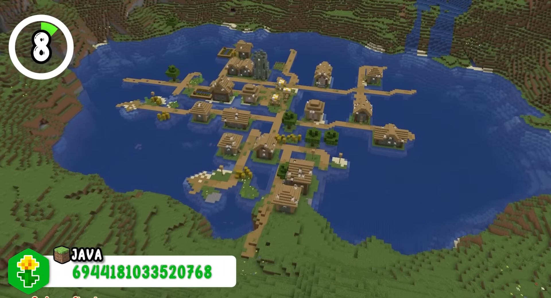 Minecraft seed 6944181033520768 — скриншот 1
