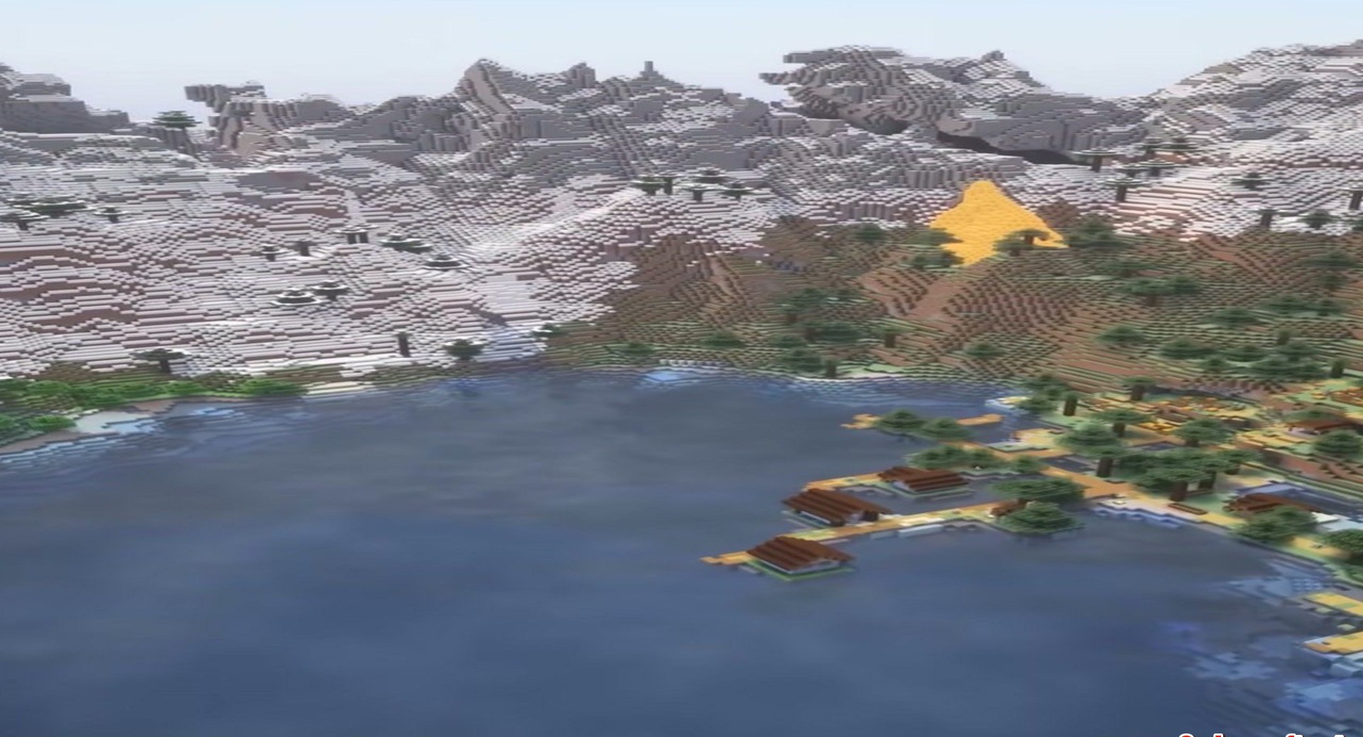 Minecraft seed 6944206131079743 — скриншот 1