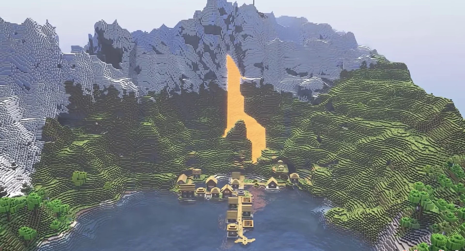 Minecraft seed 6944220951459764 — скриншот 1