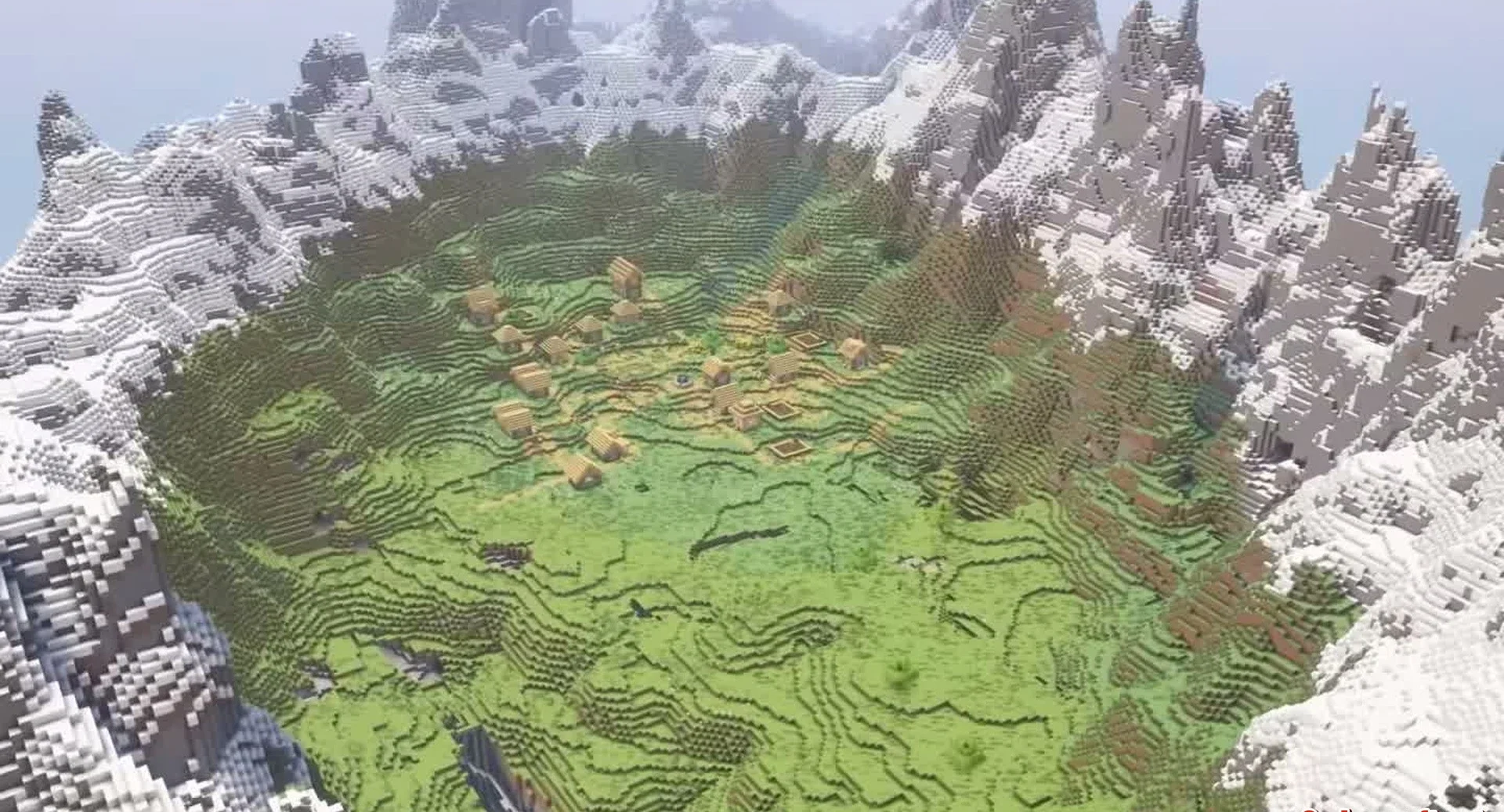 Minecraft seed 6944223953412902 — скриншот 1
