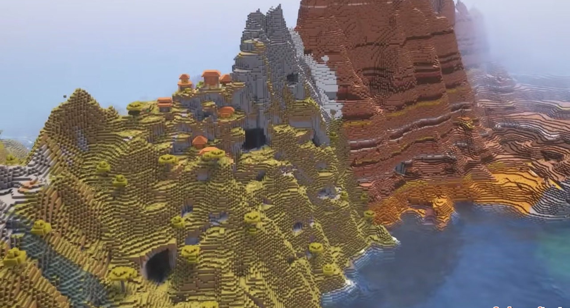 Minecraft seed 6944227770163450 — скриншот 1