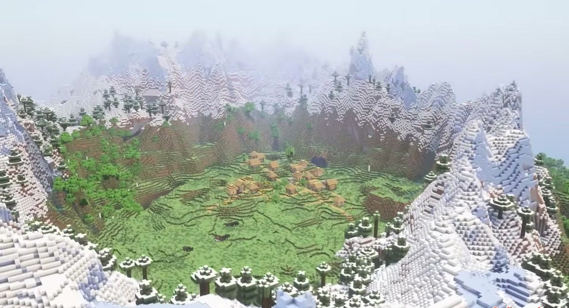 Minecraft seed 6944230216482895 — скриншот 1