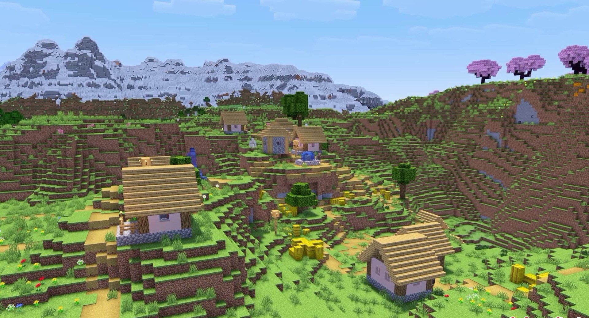 Minecraft seed 698652434 — скриншот 1