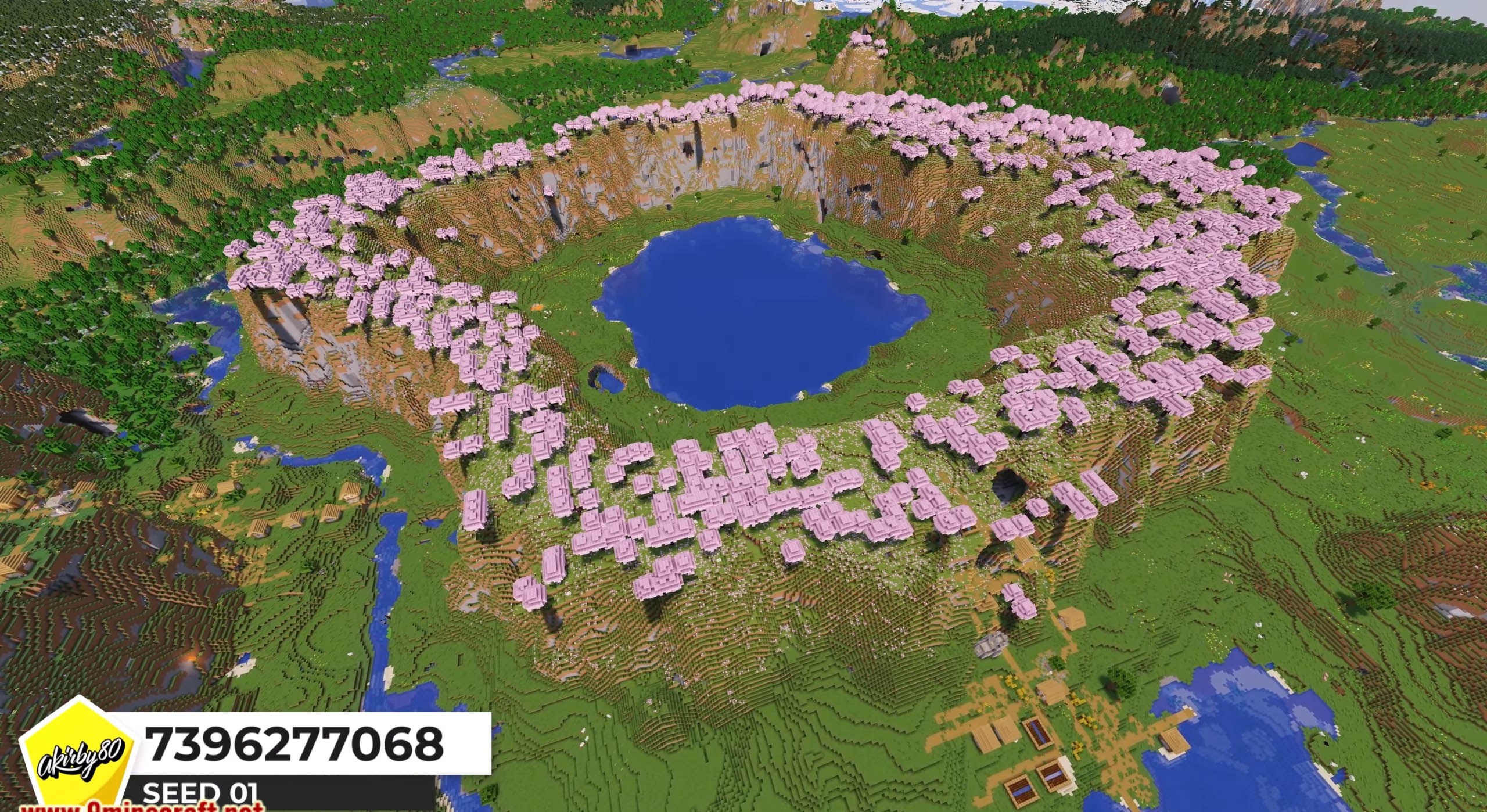 Minecraft seed 7396277068 — скриншот 1