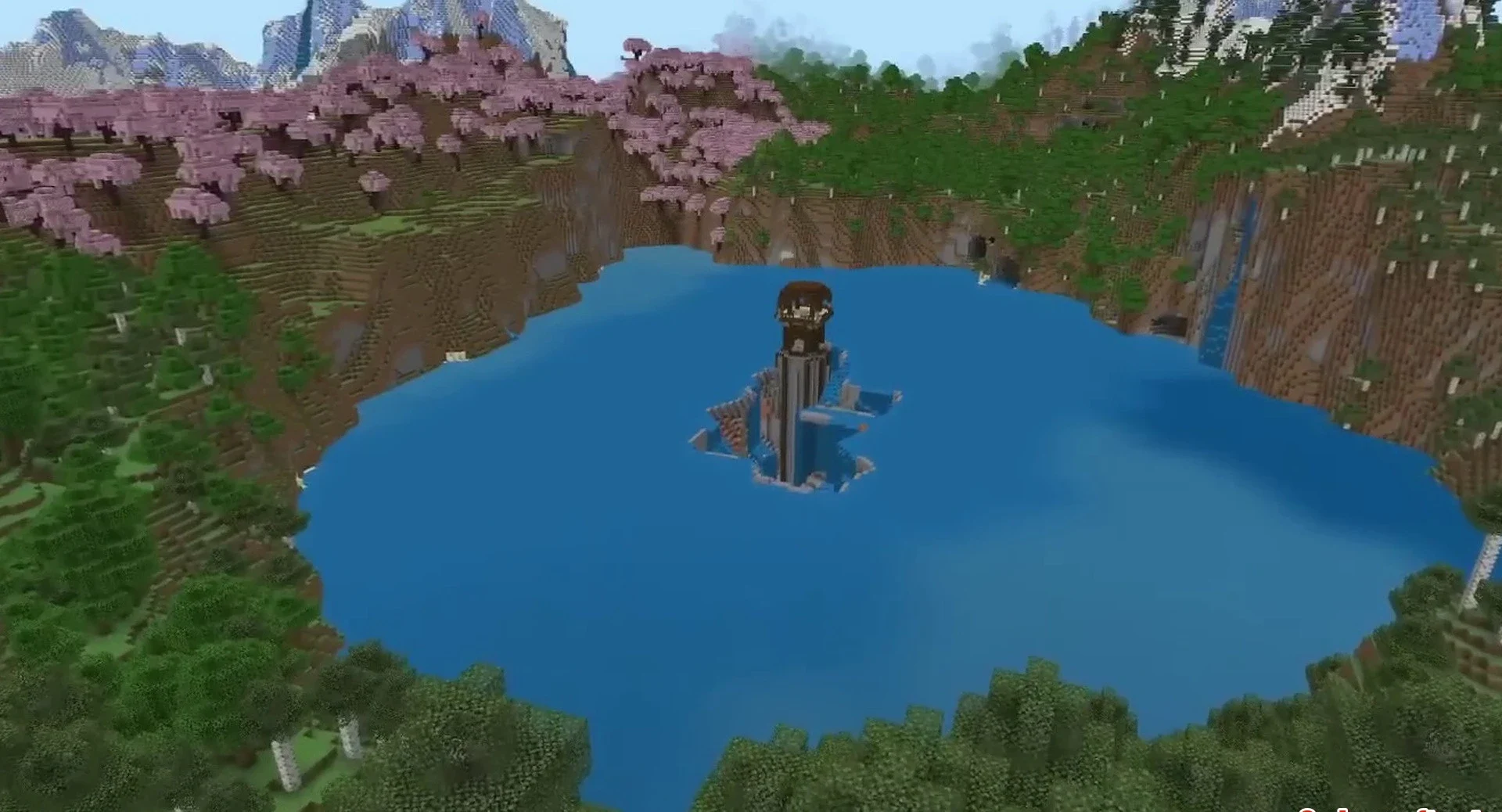 Minecraft seed 7583123064688979782 — скриншот 1