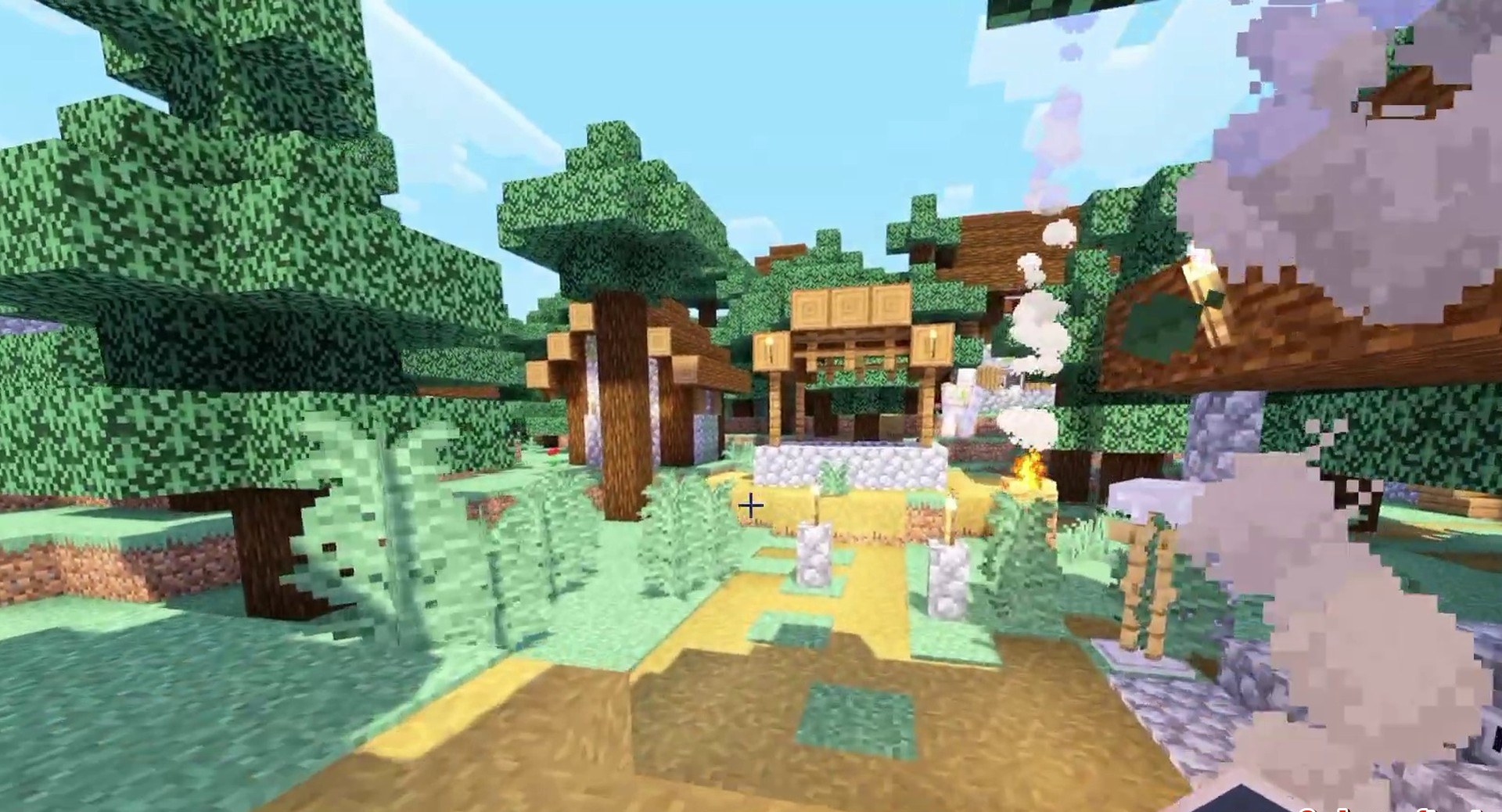 Minecraft seed 767019311538034197 — скриншот 1