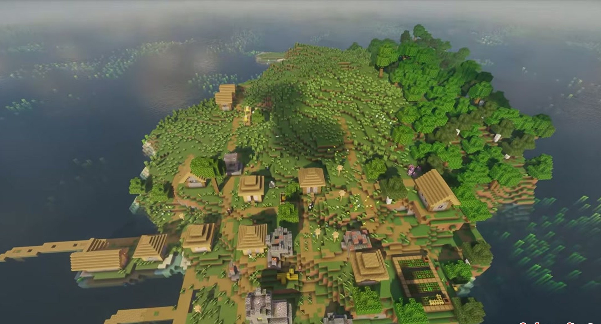 Minecraft seed 7881299386898924 — скриншот 1