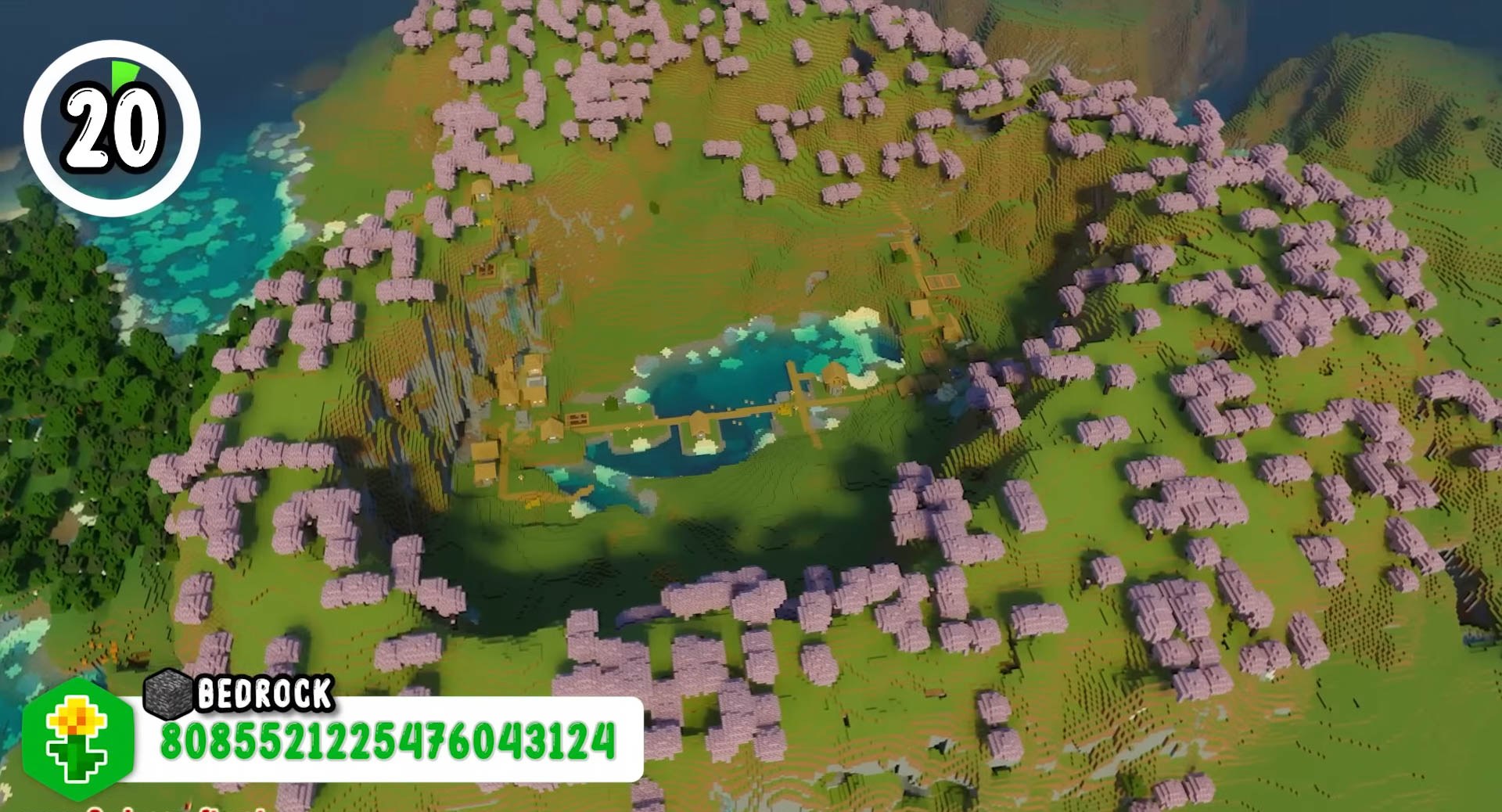 Minecraft seed 8085521225476043124 — скриншот 1