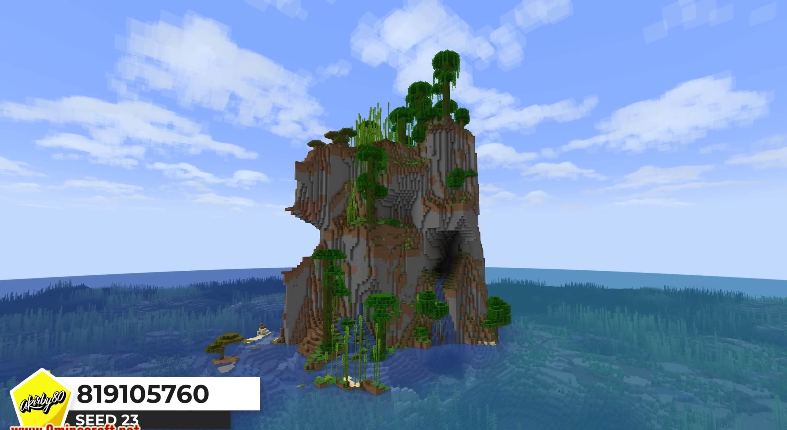 Minecraft seed 819105760 — скриншот 1
