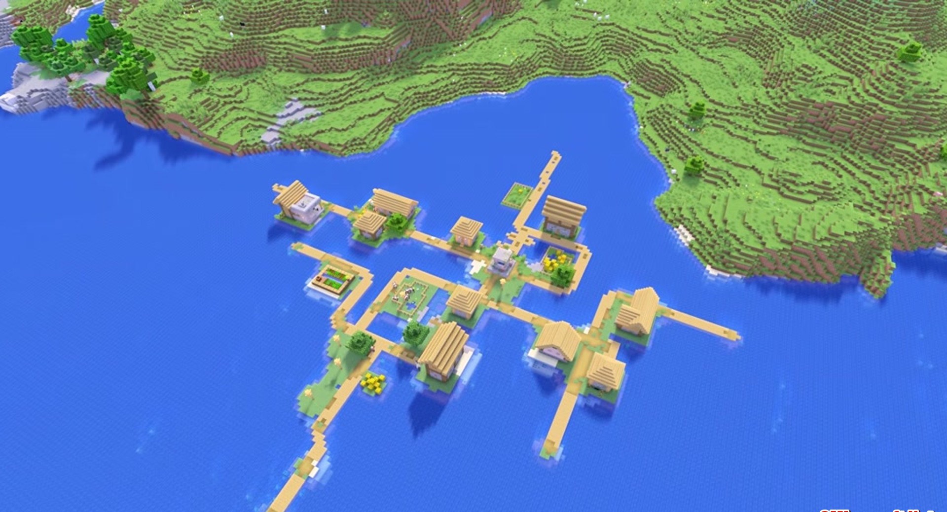 Minecraft seed 8262416466364600006 — скриншот 1