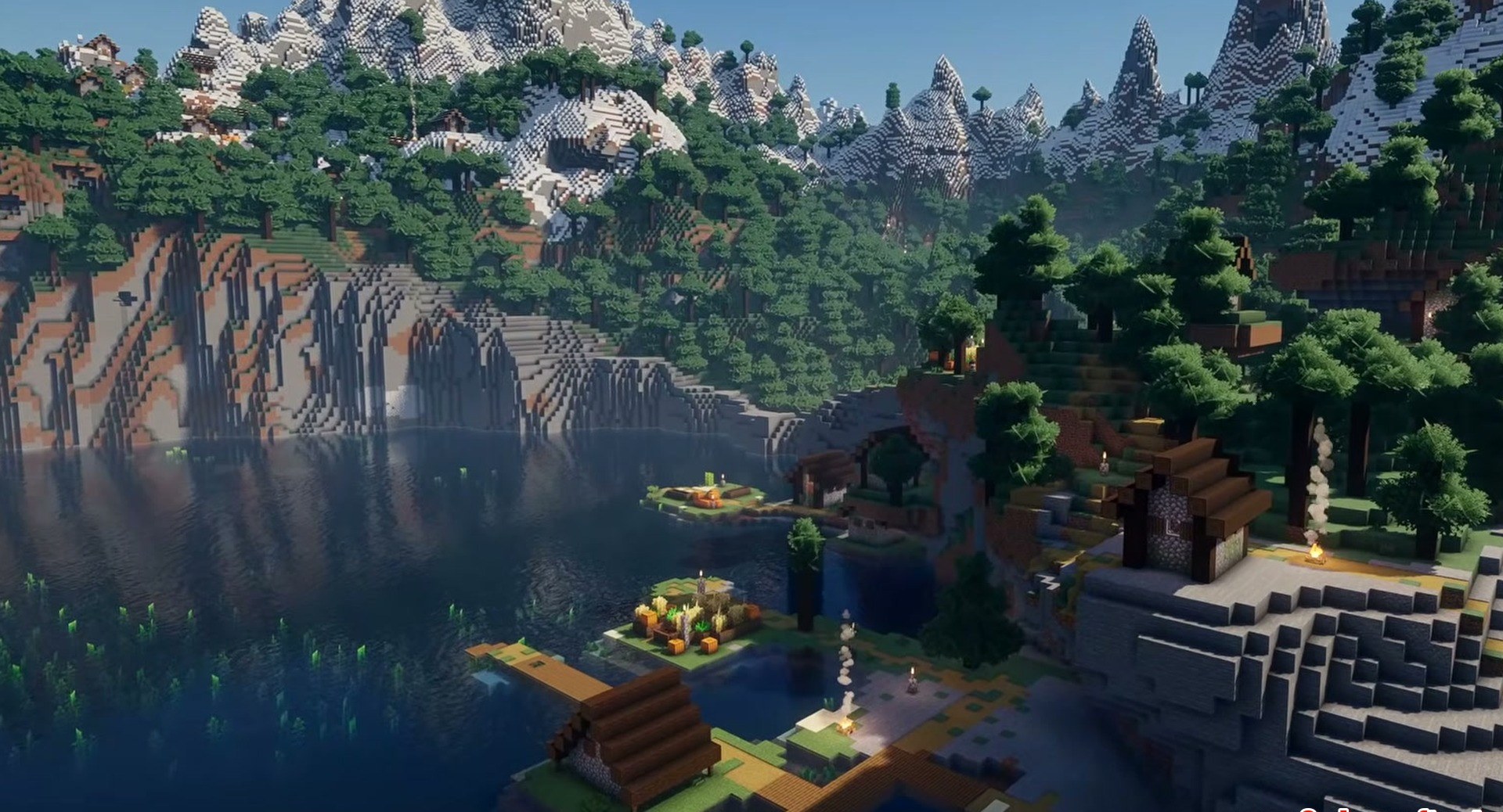 Minecraft seed 8384044314614901214 — скриншот 1