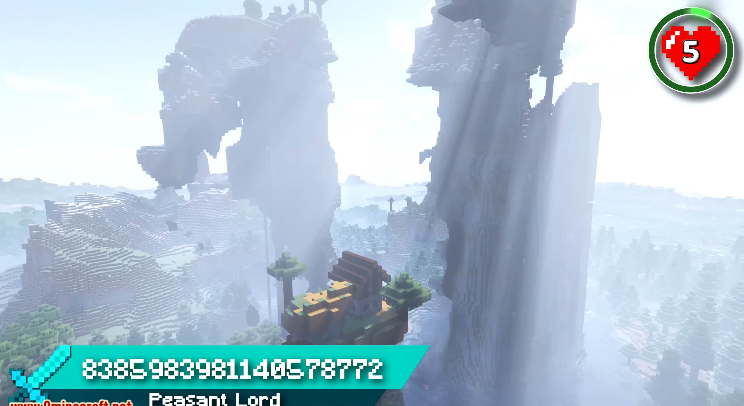 Minecraft seed 8385983981140578772 — скриншот 1