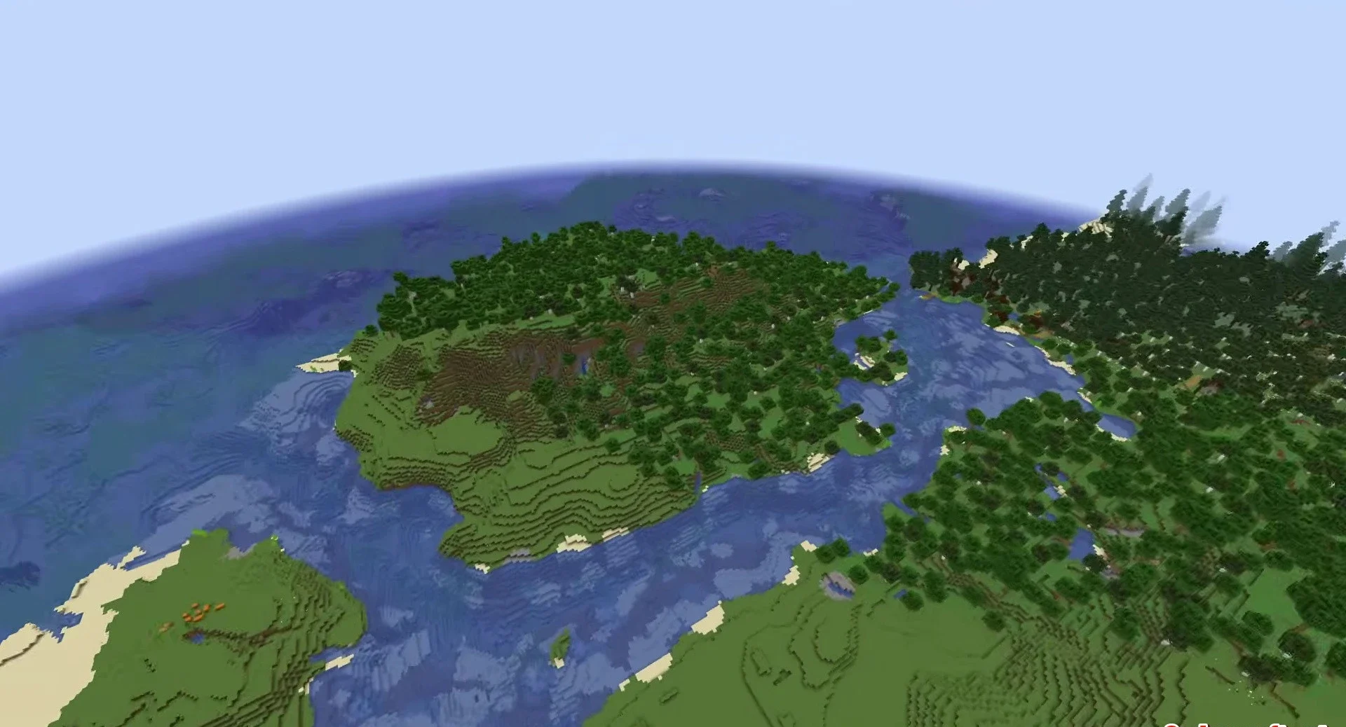 Minecraft seed 8400225496138948322 — скриншот 1