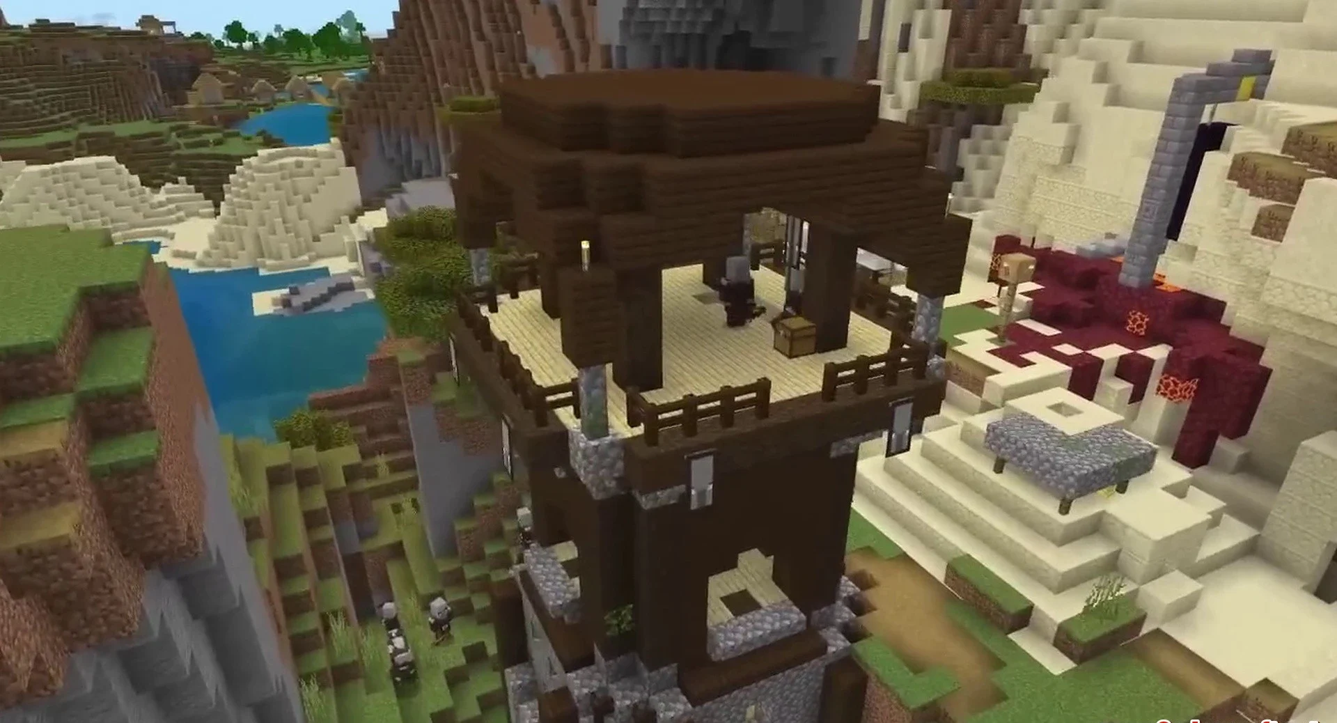 Minecraft seed 8882101337580379611 — скриншот 1