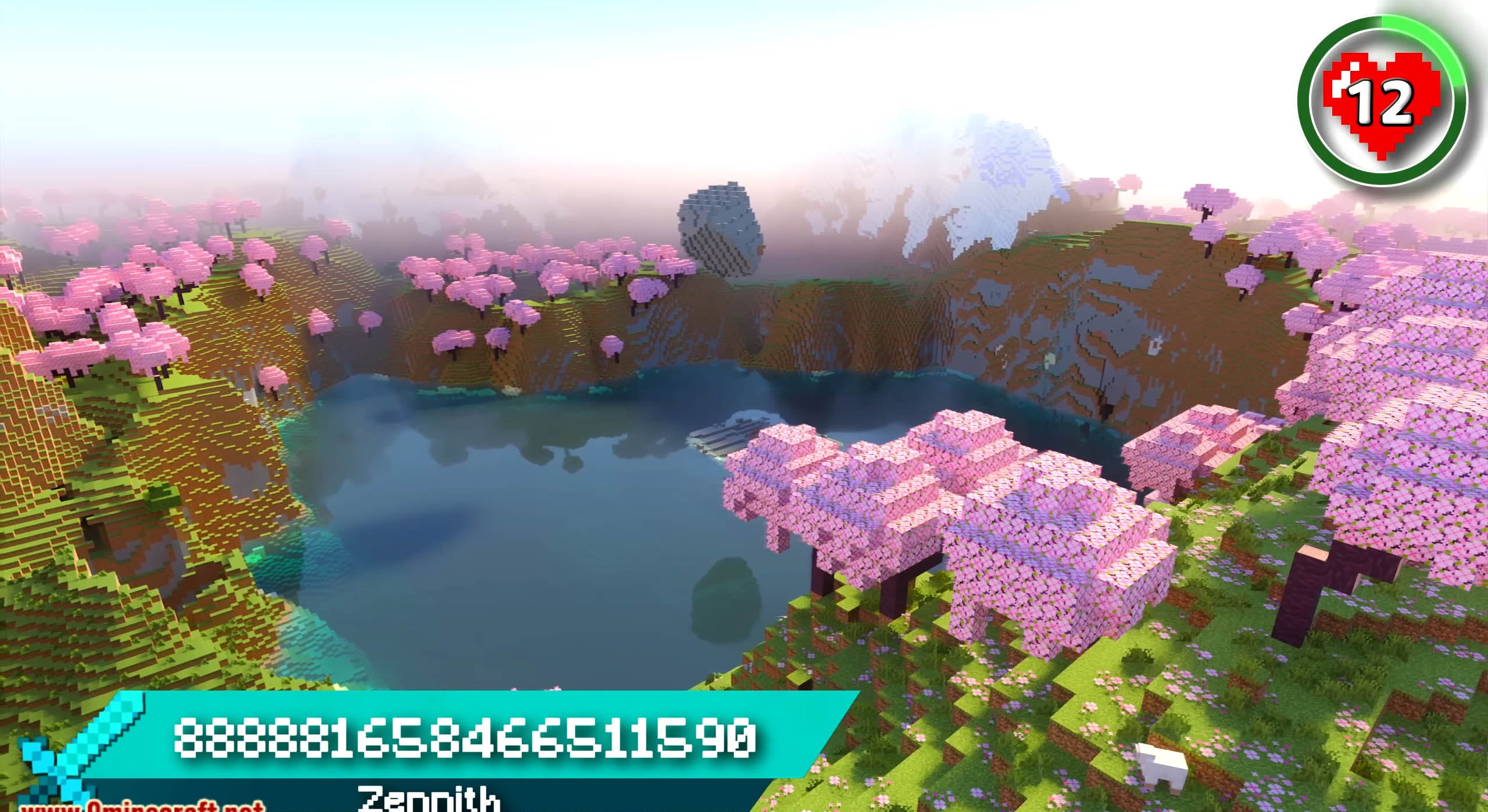 Minecraft seed 888881658466511590 — скриншот 1