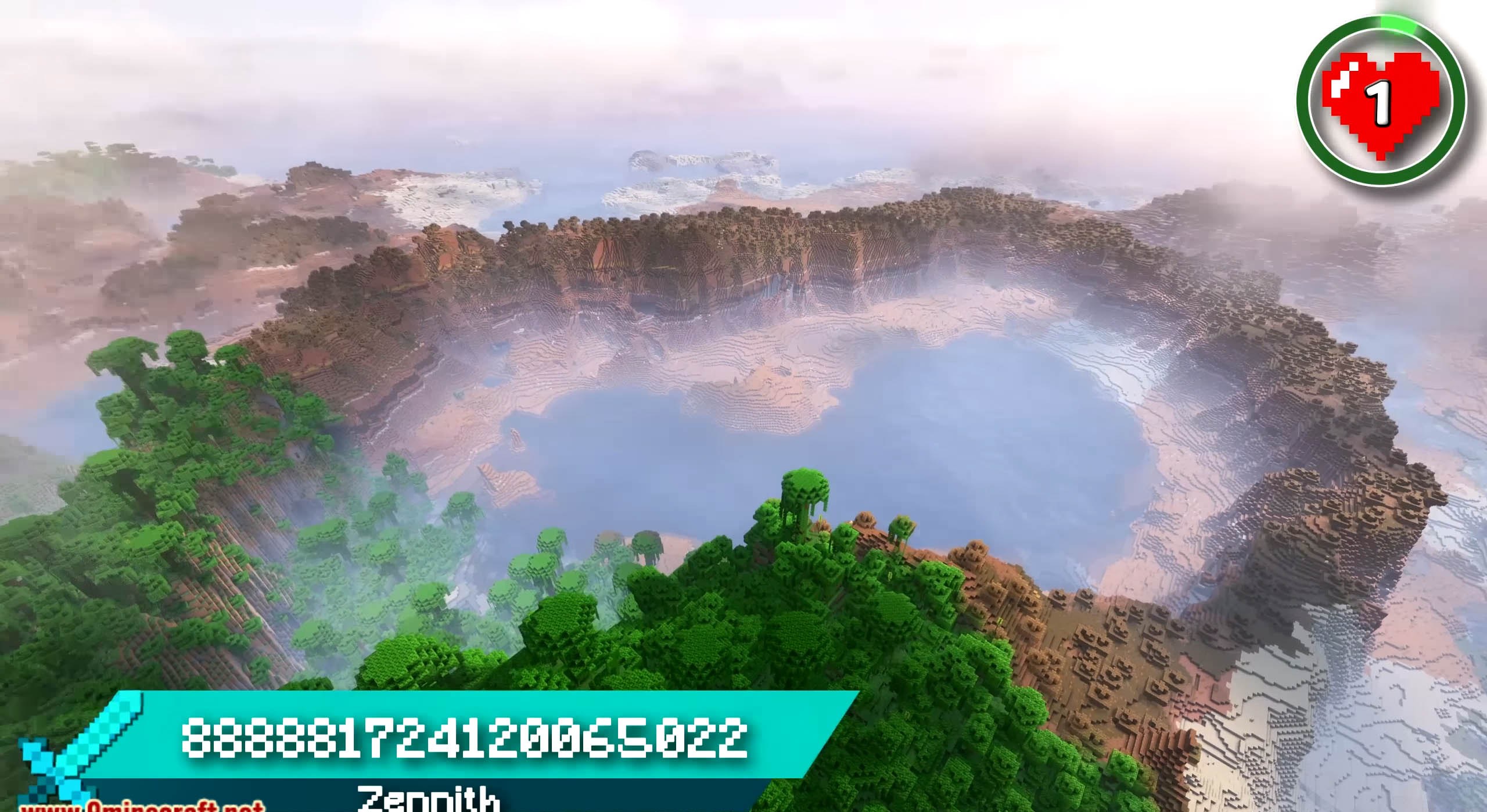Minecraft seed 888881724120065022 — скриншот 1