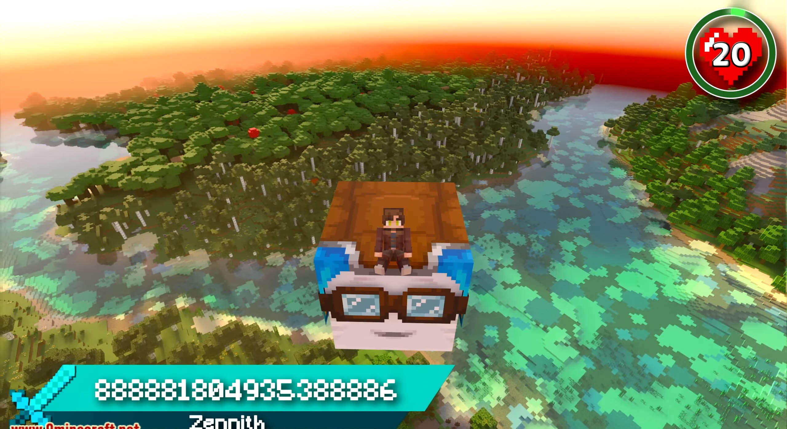 Minecraft seed 888881804935388886 — скриншот 1