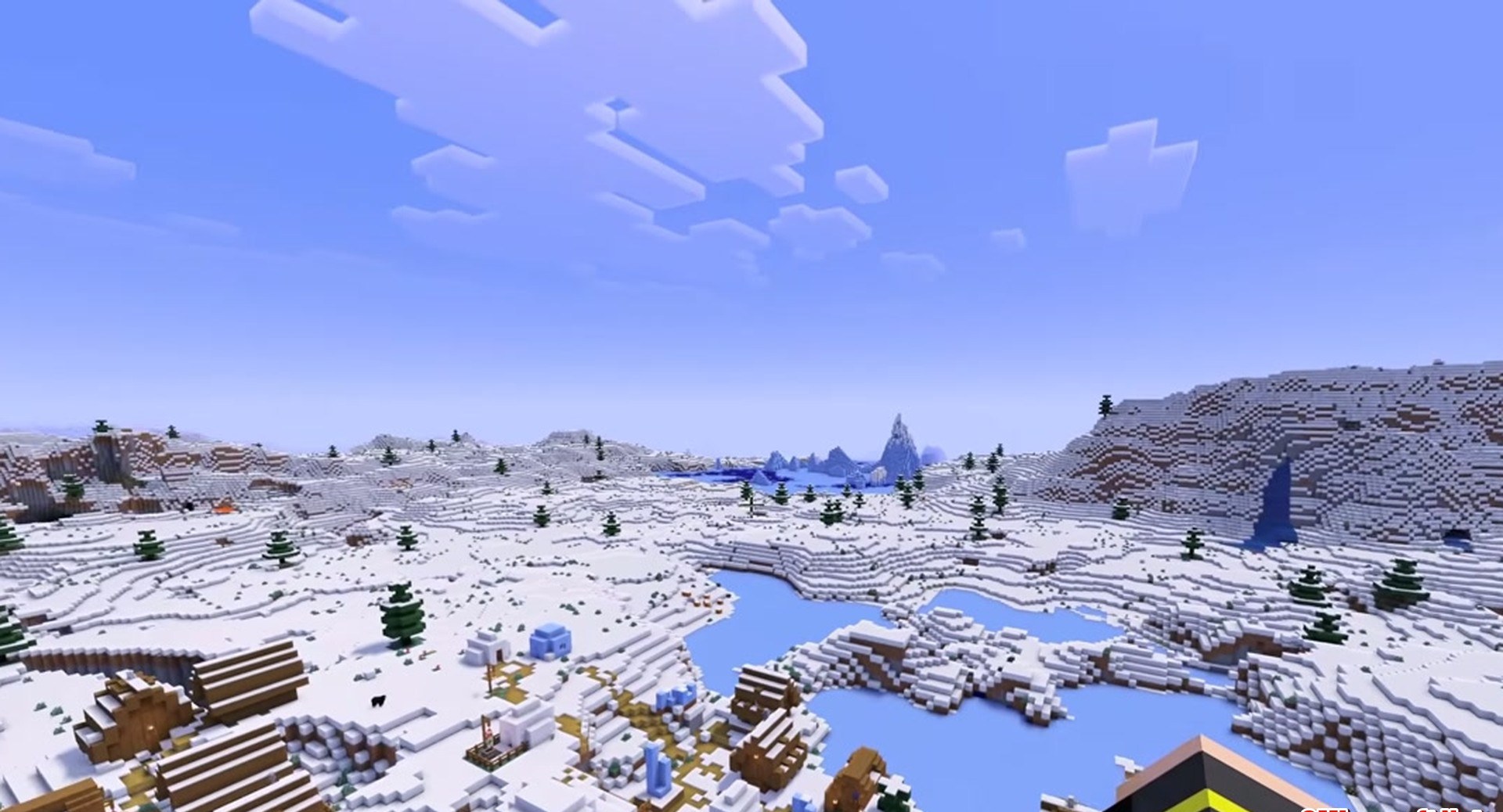 Minecraft seed 934082666 — скриншот 1