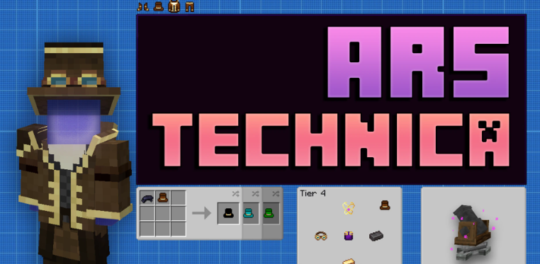 Мод Ars Technica 1.21.1/1.20.1 (Create и Ars Nouveau)