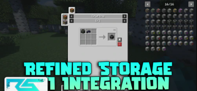 Мод Refined Storage - JEI Integration 26.1.2/1.21.1 (Интеграция Refined Storage и)