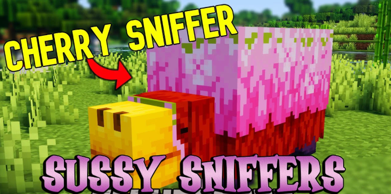 Мод Sussy Sniffers 1.21.1 (Снифферы: поиск, езда, вариации)