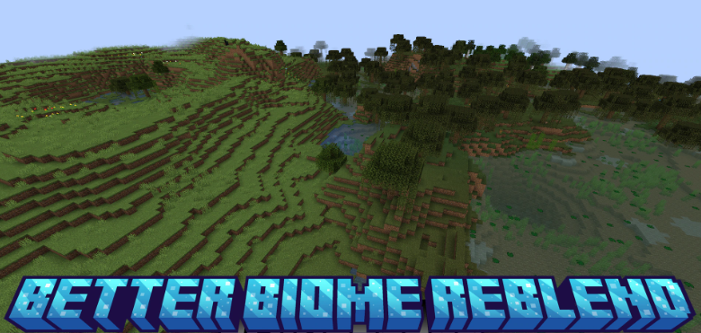 Мод Better Biome Reblend 1.21.11/1.20.6 (Сглаживание биомных цветов)