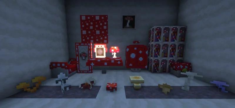 Мод Cluttered 1.21.1/1.19.4 (Мебель и декор для) | 16-10-2026, 12:50 - Моды для Minecraft / Декор / 1.16.5 / 1.18.2 / 1.19.2 / 1.19.4 / 1.20.1 / 1.21.1