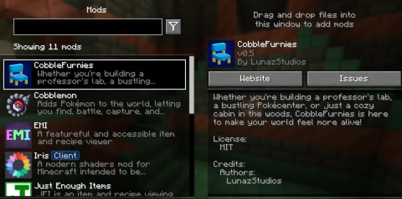 Мод CobbleFurnies 1.21.1 (Мебель в стиле Cobblemon) | 16-10-2026, 12:56 - Моды для Minecraft / Декор / 1.21.1