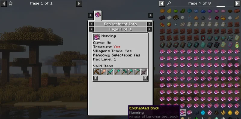 Мод EMI Enchanting 1.21.1/1.20.6 (Информация о зачарованиях в) | Вчера, 13:37 - Моды для Minecraft / Мини карта / Ядра (Библиотеки) / 1.20 / 1.20.1 / 1.20.5 / 1.20.6 / 1.21 / 1.21.1