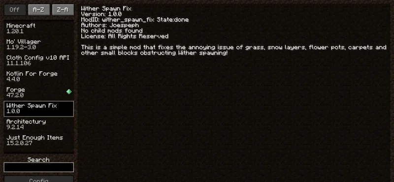Мод Wither Spawn Fix 1.21/1.19.2 (Фикс спавна Иссушителя) | 16-10-2026, 14:05 - Моды для Minecraft / Инструменты / 1.18.2 / 1.19.2 / 1.20.1 / 1.21
