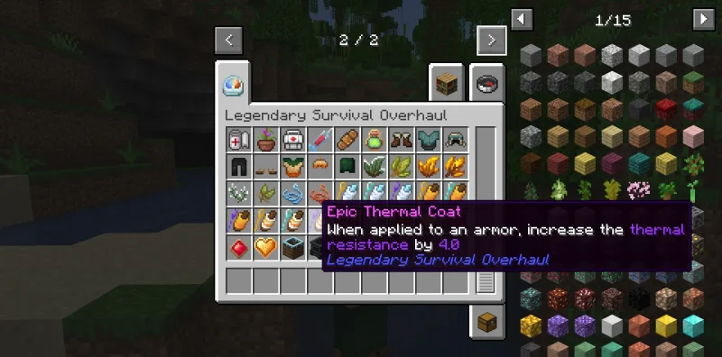 Мод Legendary Survival Overhaul 1.21.1/1.20.1 (Выживание и температура) | Вчера, 19:25 - Моды для Minecraft / RPG / 1.16.5 / 1.20.1 / 1.21.1
