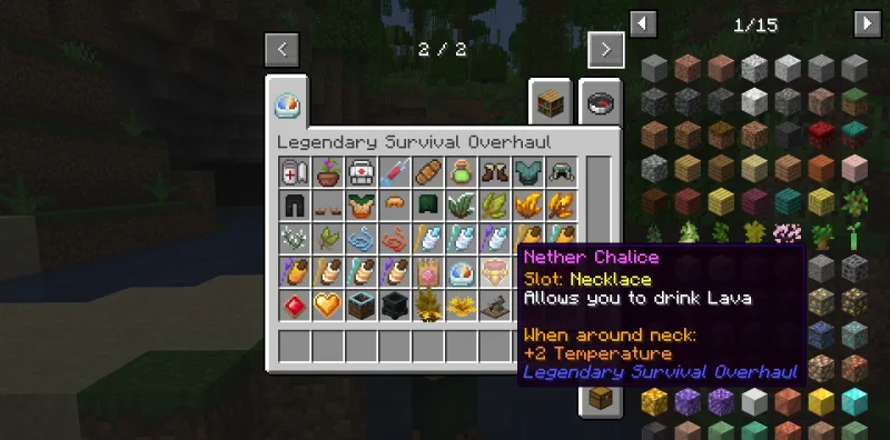 Мод Legendary Survival Overhaul 1.21.1/1.20.1 (Выживание и температура) | Вчера, 19:25 - Моды для Minecraft / RPG / 1.16.5 / 1.20.1 / 1.21.1