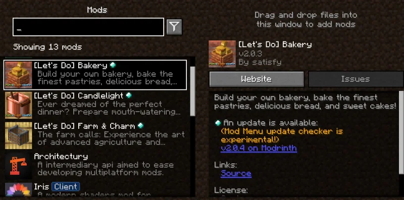 Мод Legacy: [Let's Do] Bakery 1.20.1/1.19.2 (Выпечка и десерты) | 18-10-2026, 14:18 - Моды для Minecraft / Оружие / Броня / RPG / 1.19.2 / 1.20.1