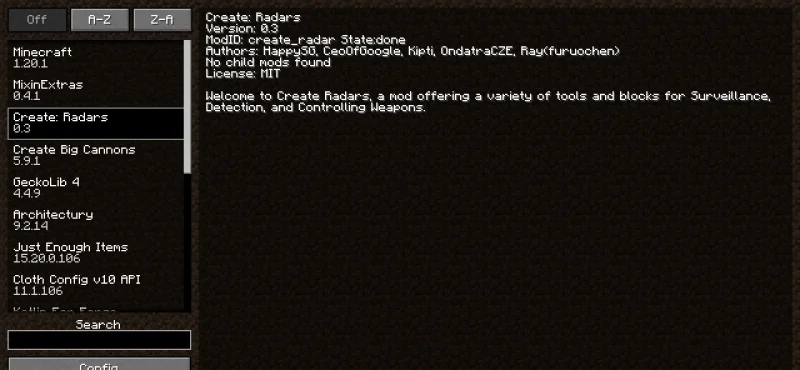 Мод Create: Radars 1.21.1/1.20.1 (Радары и наблюдение для) | 18-10-2026, 14:41 - Моды для Minecraft / Оружие / Броня / Индустриальные / 1.20.1 / 1.21.1