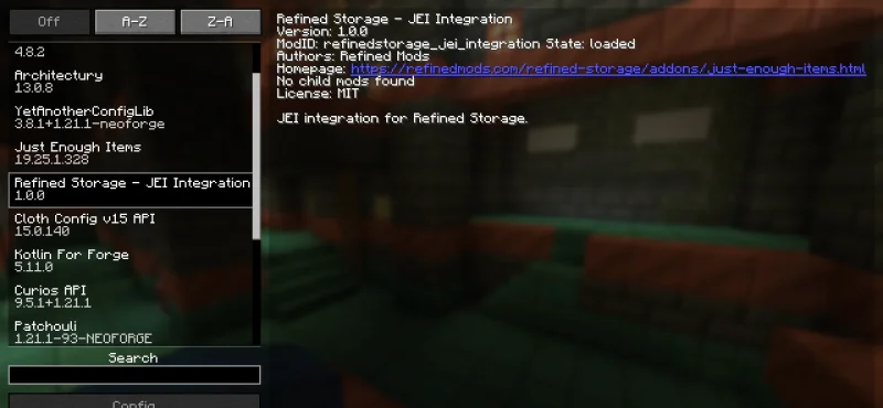 Мод Refined Storage - JEI Integration 26.1.2/1.21.1 (Интеграция Refined Storage и) | Вчера, 20:31 - Моды для Minecraft / Сундуки и рюкзаки / 1.21.1 / 26.1.2