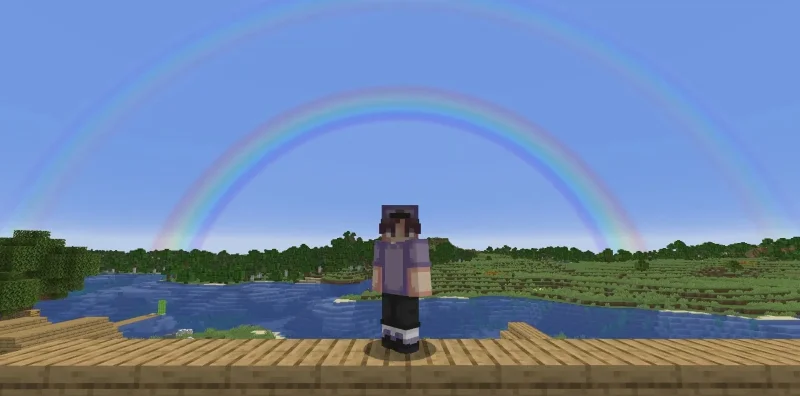 Мод Rainbows! 1.21.3/1.20.1 (Радуги в Minecraft) | 21-10-2026, 14:35 - Моды для Minecraft / Декор / Миры и биомы / 1.20.1 / 1.21 / 1.21.1 / 1.21.3
