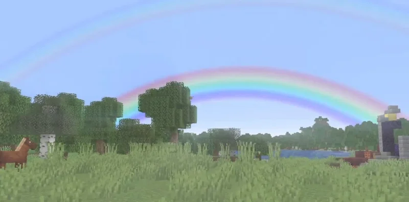 Мод Rainbows! 1.21.3/1.20.1 (Радуги в Minecraft) | 21-10-2026, 14:35 - Моды для Minecraft / Декор / Миры и биомы / 1.20.1 / 1.21 / 1.21.1 / 1.21.3