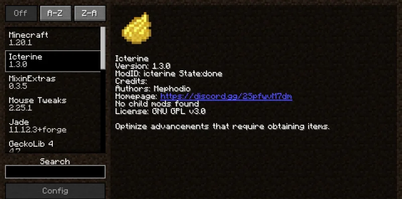 Мод Icterine 1.20.4/1.19.4 (Оптимизация достижений) | Вчера, 15:14 - Моды для Minecraft / Инструменты / 1.18.2 / 1.19 / 1.19.1 / 1.19.2 / 1.19.3 / 1.19.4 / 1.20 / 1.20.1 / 1.20.2 / 1.20.4 / 1.20.3