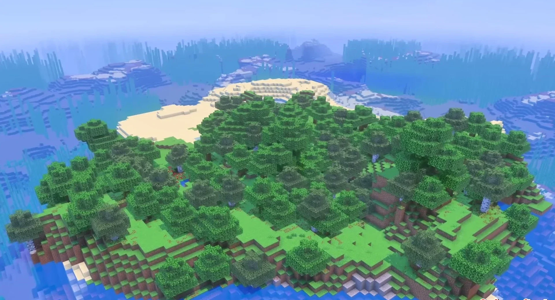 Minecraft seed -6325024201663098704 — скриншот 1