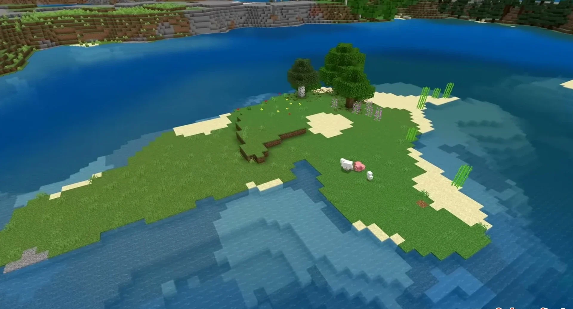 Minecraft seed 100000014579879396 — скриншот 1