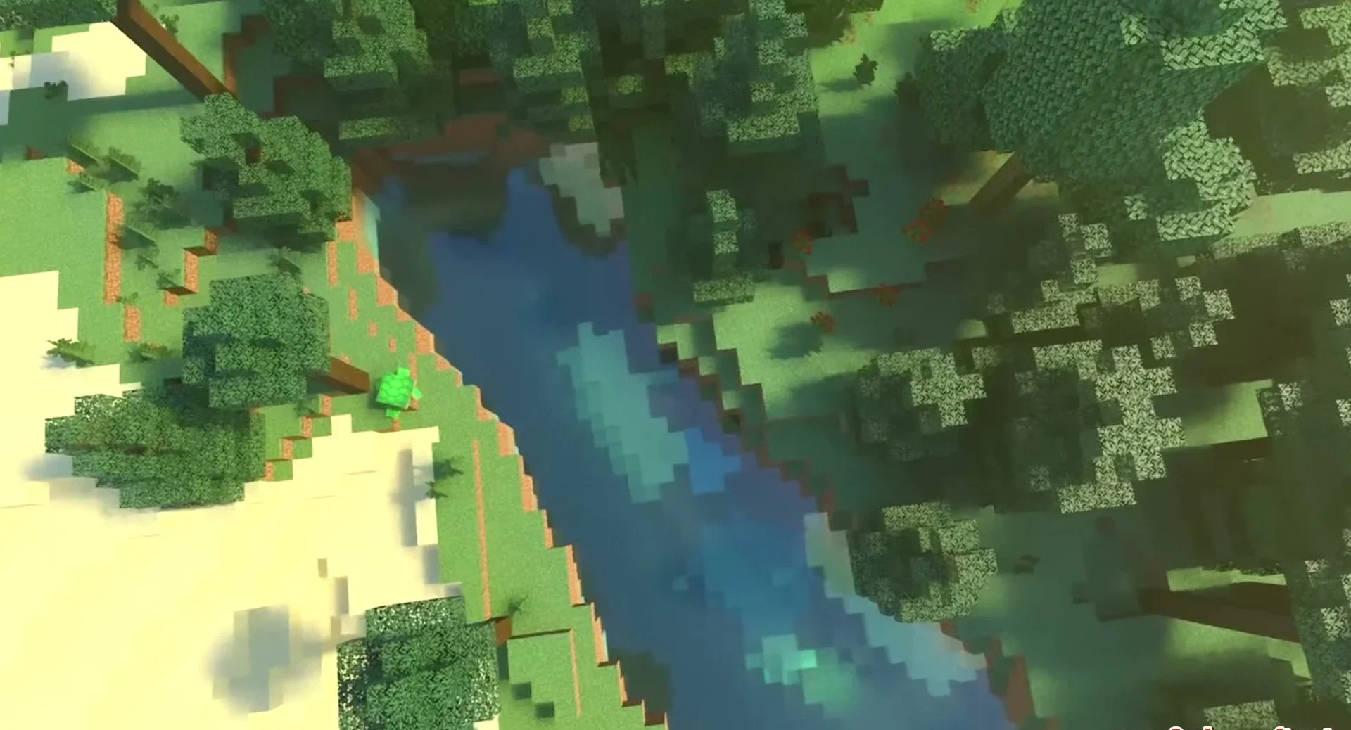 Minecraft seed 100000020447641533 — скриншот 1