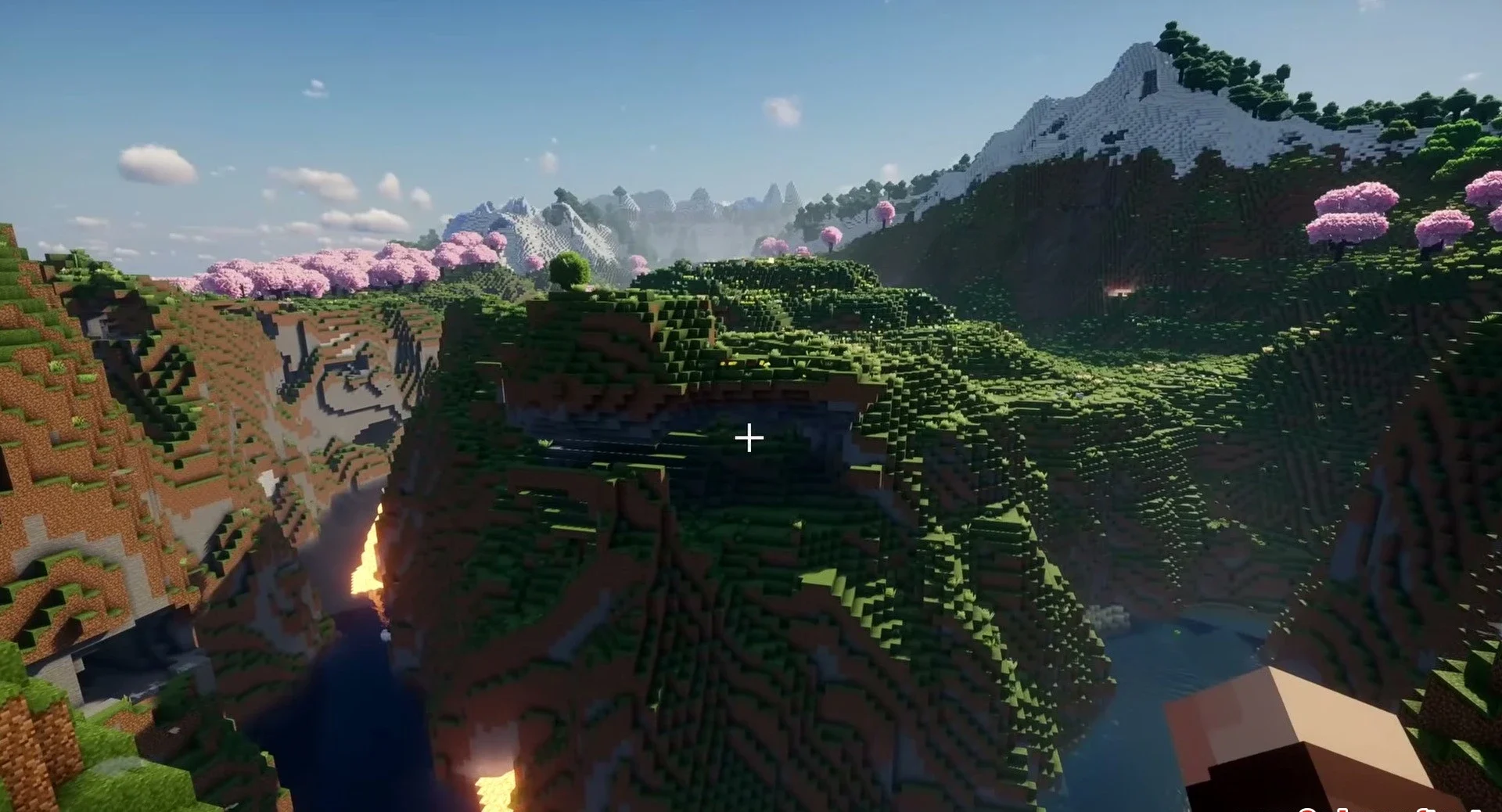 Minecraft seed 1236785670248637238 — скриншот 1