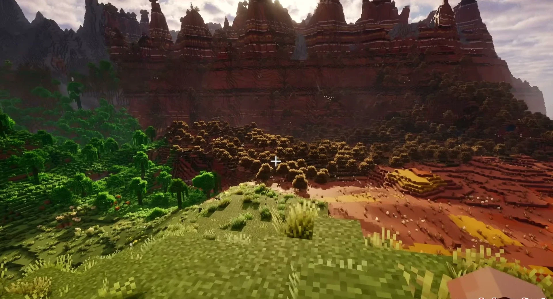 Minecraft seed 746939950032865412 — скриншот 1