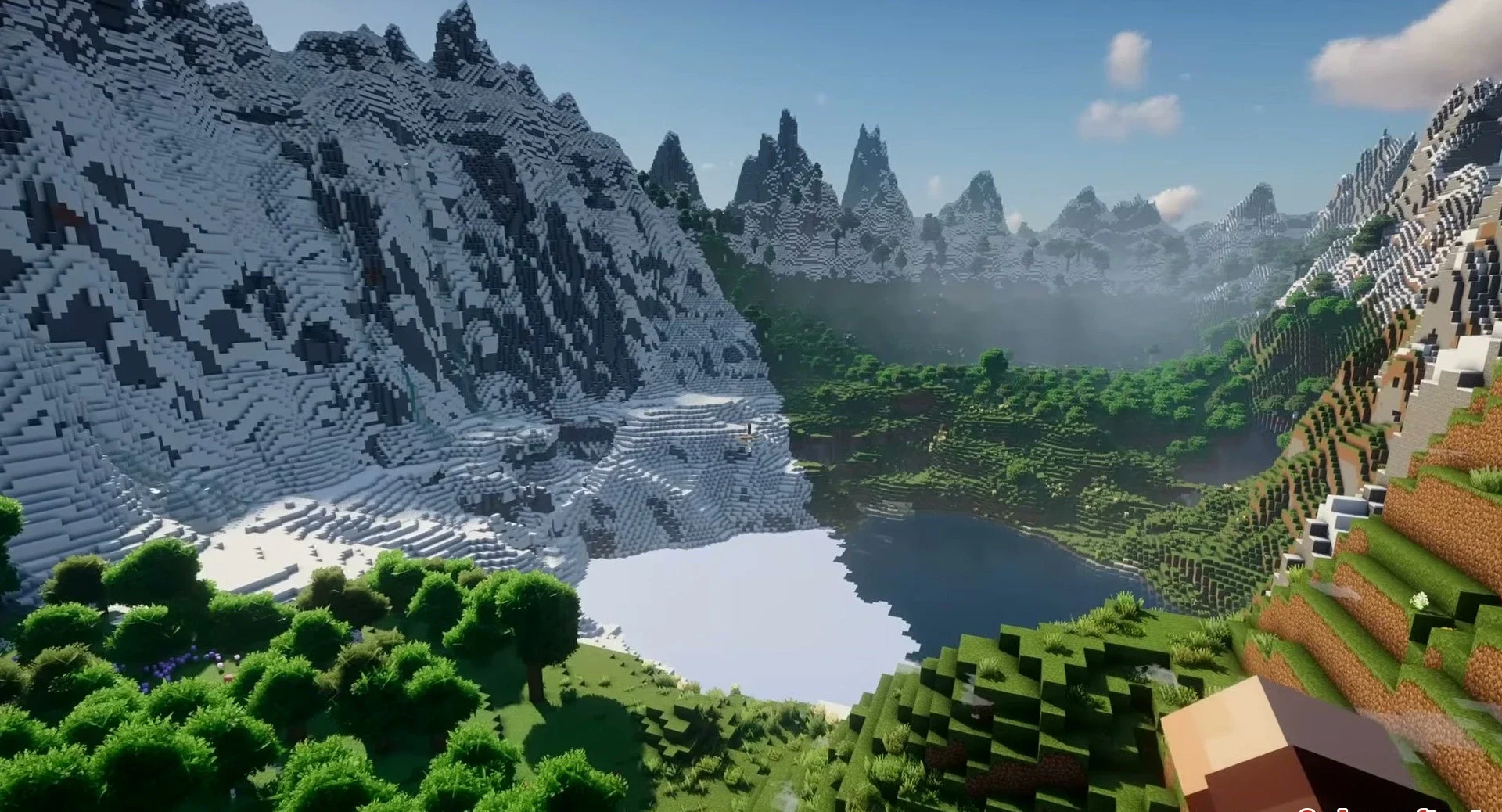 Minecraft seed 923372315595880659 — скриншот 1