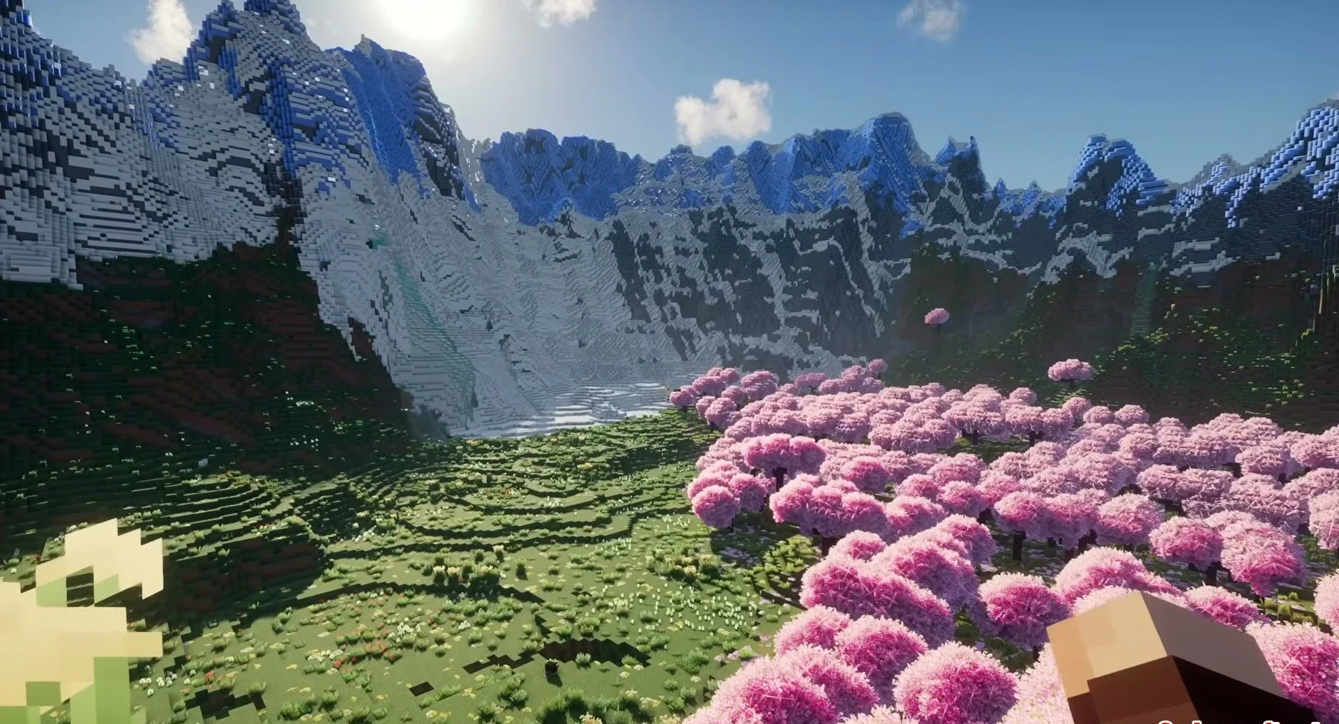Minecraft seed 923372438967185305 — скриншот 1